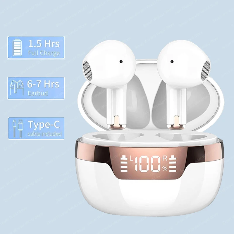 Tws Earbuds Bluetooth 5.3 - J97 หูฟังบลูทูธ TWS หูฟังไร้สาย True หูฟังชนิดใส่ในหู