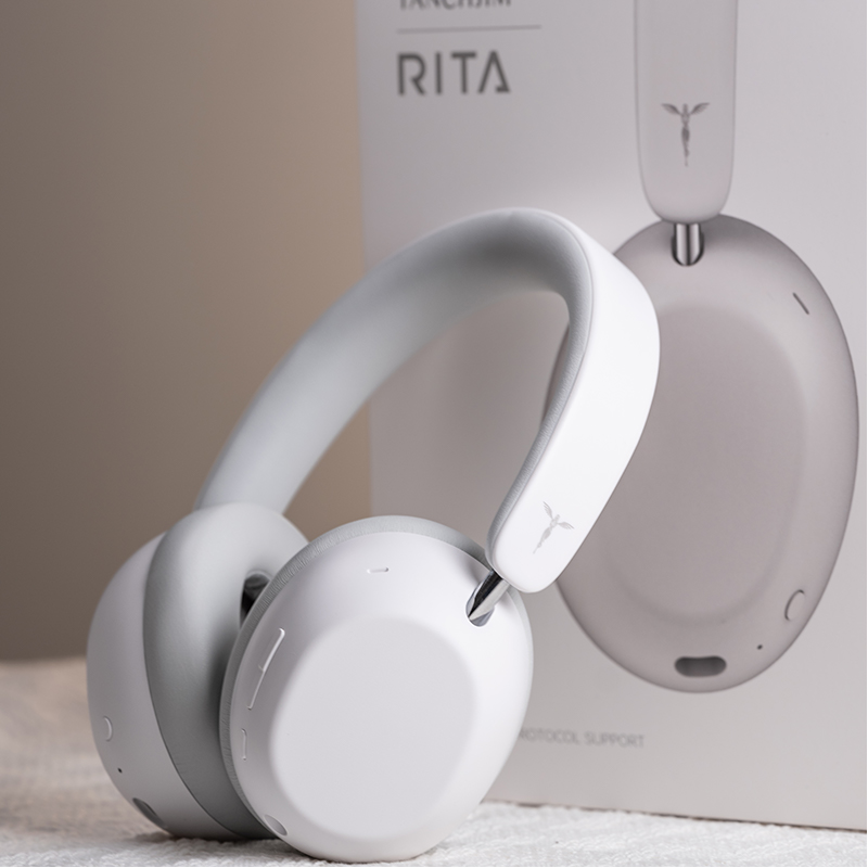 Anc Wireless Over Ear Headphones - TANCHJIM RITA ชุดหูฟังบลูทูธไฮไฟไร้สาย/แบบมีสาย LDAC ANC・ENC 40
