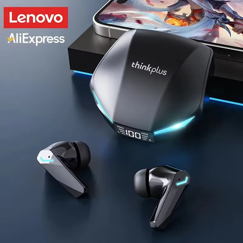 Type C Wired Earphones With Mic - ใหม่ Lenovo XT53 ไร้สายอัพเกรดบลูทูธ 5.4 หูฟัง