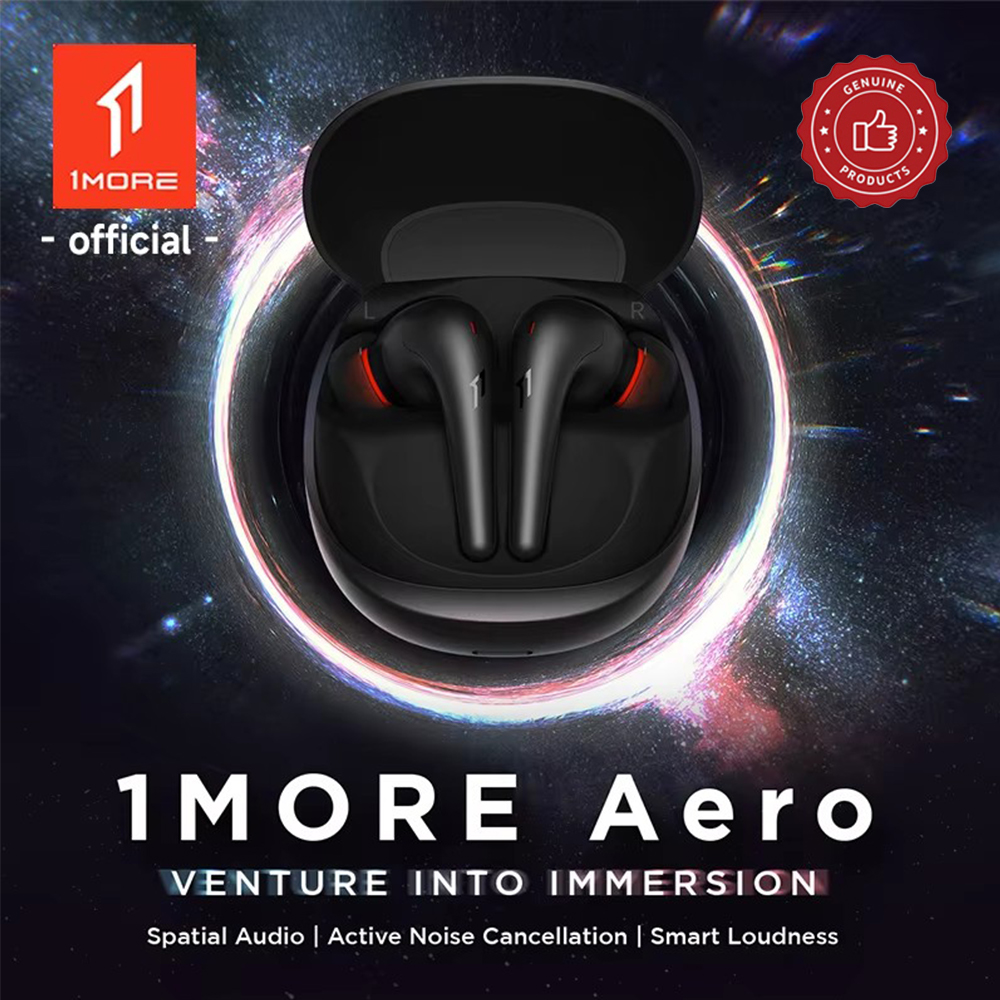Headphones - 1MORE Aero หูฟังบลูทูธ 5.2 ตัดเสียงรบกวน ลดราคาพิเศษ