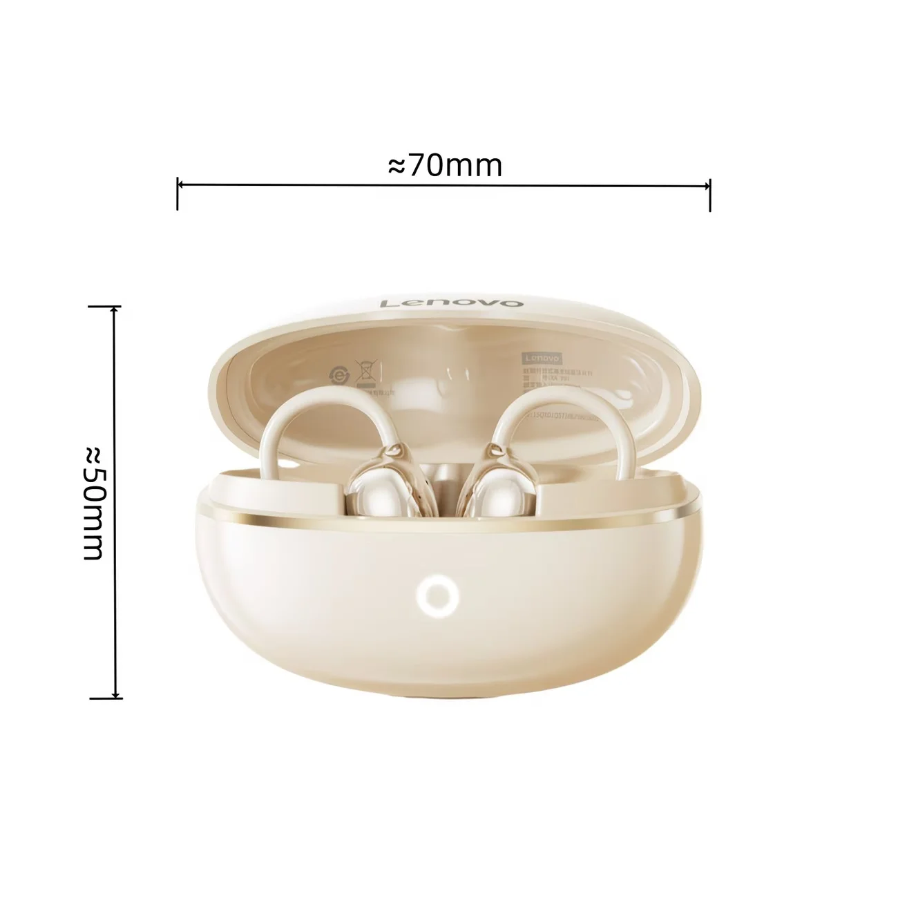 หูฟังไร้สาย Lenovo XA390 ดีไซน - Open Ear Air Conduction Headphones บทวิจารณ์และราคา