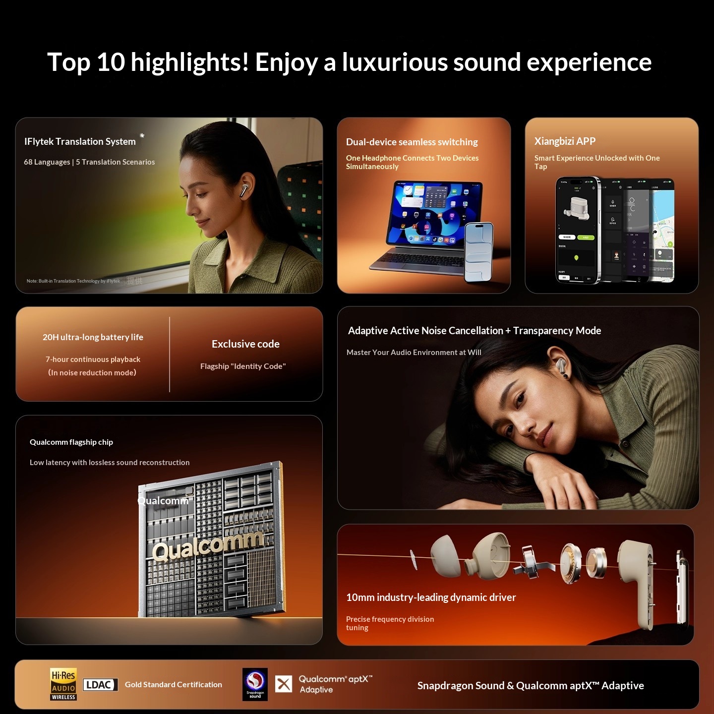 หูฟังบลูทูธ Elephant Trunk Big - Headphones บทวิจารณ์และราคา