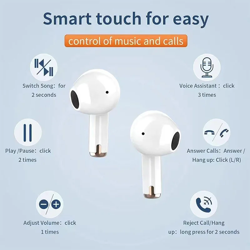 J97 หูฟังบลูทูธ TWS หูฟังไร้สา - Tws Earbuds Bluetooth 5.3 บทวิจารณ์และราคา
