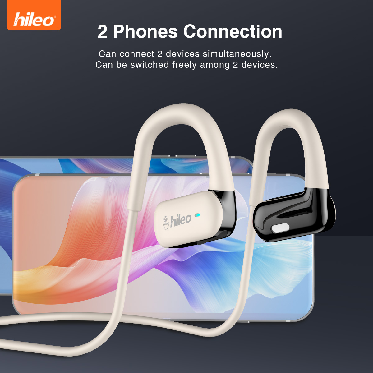 ลำโพง Hileo Hi77 หูฟังบลูทูธไร - Open Ear Air Conduction Headphones บทวิจารณ์และราคา