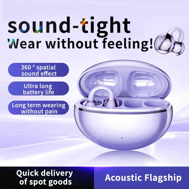 หูฟังแบบเปิดหู บลูทูธ 5.3 หูฟั - Open Ear Air Conduction Headphones บทวิจารณ์และราคา