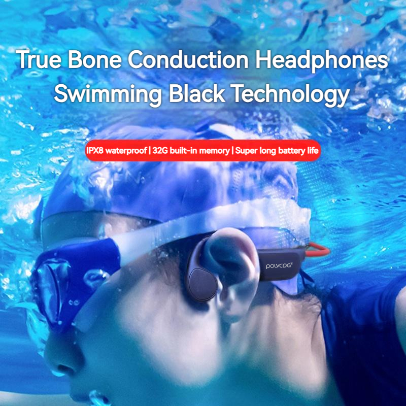 POLVCDG ชุดหูฟังแบบนำเสียงผ่าน - Bone Conduction Running Headphones บทวิจารณ์และราคา