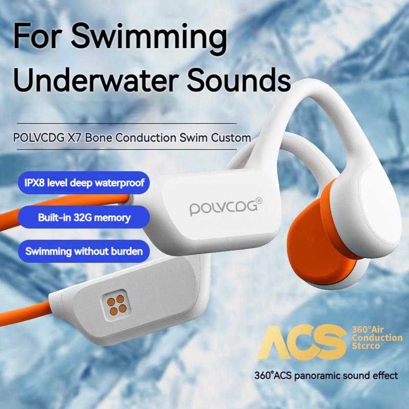 POLVCDG ชุดหูฟังแบบนำเสียงผ่าน - Bone Conduction Running Headphones บทวิจารณ์และราคา