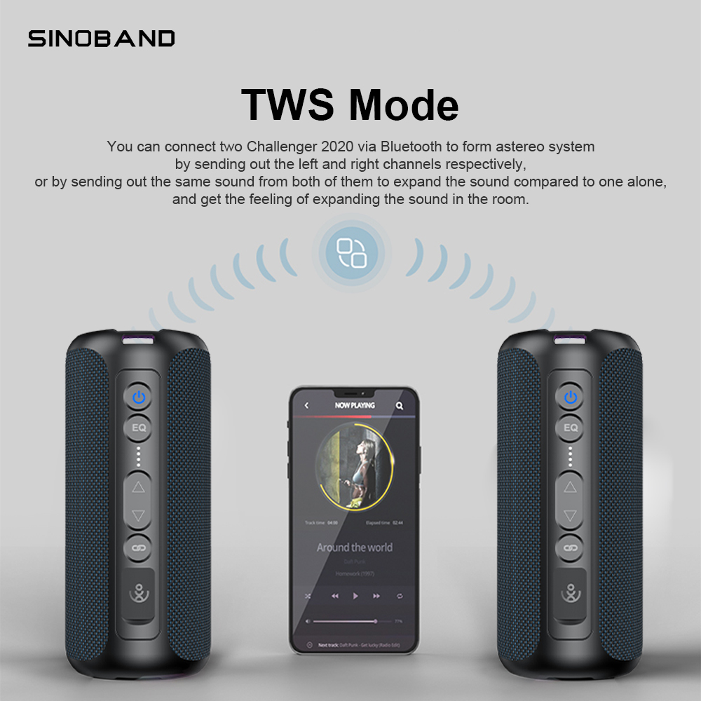 เอ็กซ์โดโบ ชาเลนเจอร์ 2020 ลำโ - Portable Bluetooth Speaker Waterproof Ipx7 บทวิจารณ์และราคา