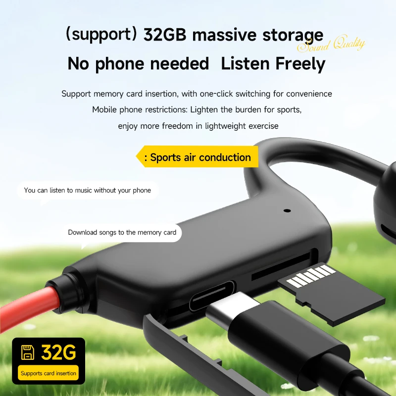 หูฟังบลูทูธแบบส่งสัญญาณผ่านกระ - Bone Conduction Running Headphones บทวิจารณ์และราคา