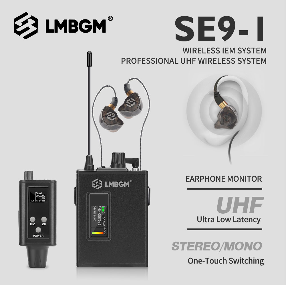 ระบบมอนิเตอร์อินเอียร์ไร้สาย L - In Ear Monitors For Singers บทวิจารณ์และราคา