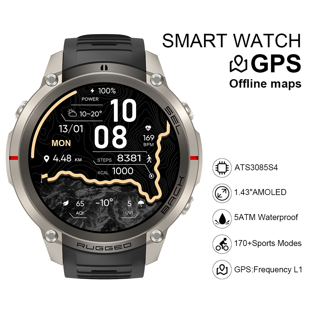 สมาร์ทวอทช์ 2026 DM59 พร้อมแผน - Smartwatches บทวิจารณ์และราคา