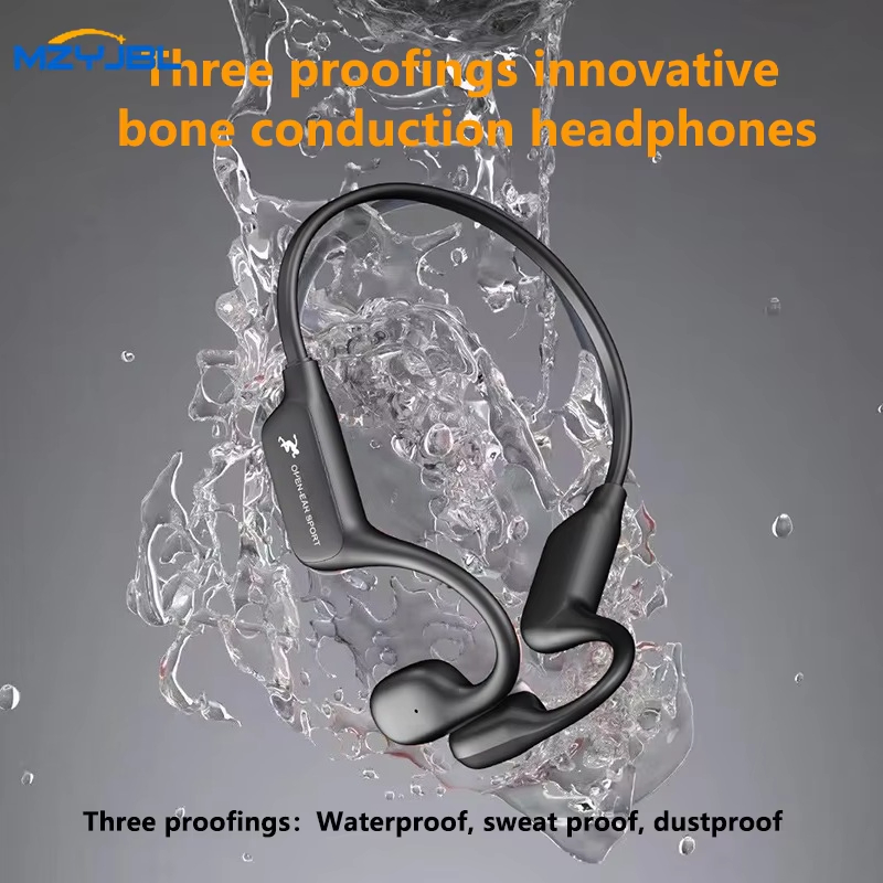 หูฟังบลูทูธ MZYMI แบบคล้องคอ 5 - Bone Conduction Running Headphones บทวิจารณ์และราคา