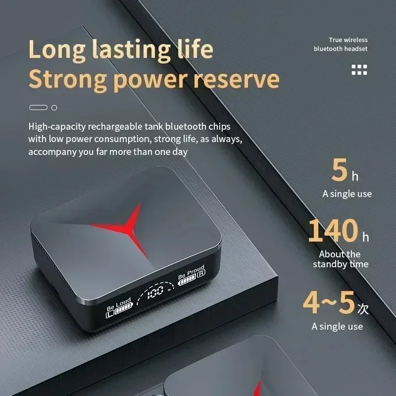 หูฟังไร้สาย TWS หูฟังบลูทูธ คว - Tws Earbuds Bluetooth 5.3 บทวิจารณ์และราคา